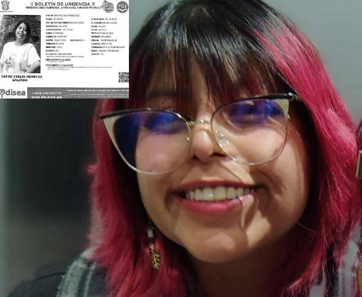 PESADILLA. Dafne tenía 24 años, desapareció hace 11 días y ayer la encontraron muerta en Edomex