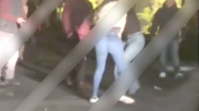 VIDEO: Mujeres borrachas arman tremenda campal afuera de un bar