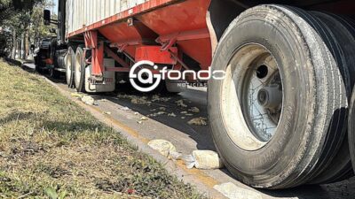 DEJA VU. Repartidor de tortillas en motocicleta. muere tras ser arrastrado por un tráiler
