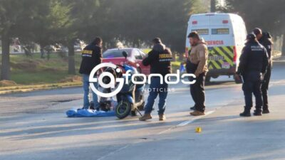 TERRIBLE. Una joven muere al perder el control de una Itálika que manejaba sin casco en Edomex