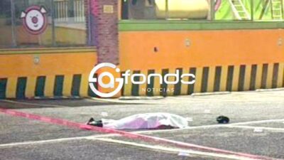 VIOLENCIA. Said salió del restaurante ‘Los Cochinitos’ y lo acribillaron en el estacionamiento