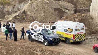 URGENTE: Arrojan un cuerpo con disparos en una solitaria zona de minas en Edomex