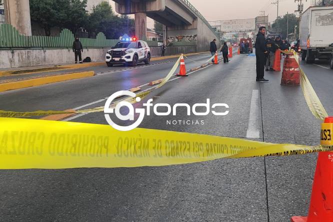 DRAMÁTICO. Juan Manuel intentó cruzar avenida sin usar el puente y muere arrollado por un tráiler