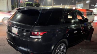 SOSPECHOSO: Sujeto iba en una camioneta blindada, llevaba mucho dinero y era buscado por la ley