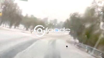 NATURALEZA. Espectacular granizada cubre de blanco las pirámides de Teotihuacán