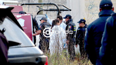 FEMINICIDIO #8. Encuentran en un terreno baldío cuerpo de mujer asesinada; tenía alrededor de 30 años