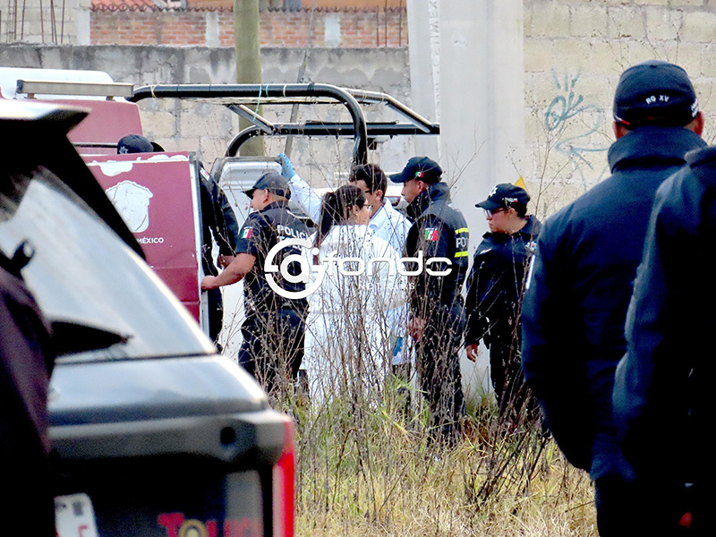 FEMINICIDIO #8. Encuentran en un terreno baldío cuerpo de mujer asesinada; tenía alrededor de 30 años