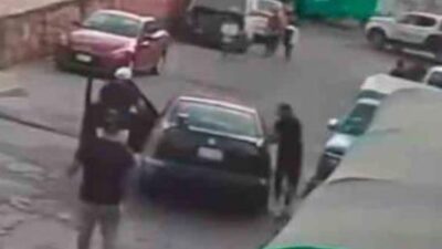 VIDEO: Tarde de micheladas ‘banqueteras’ casi termina en tragedia por un descuido