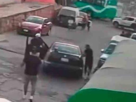 VIDEO: Tarde de micheladas ‘banqueteras’ casi termina en tragedia por un descuido