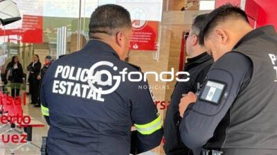 BANCAZO. Sujeto asalta sucursal bancaria con una hoja de papel y una amenaza de bomba