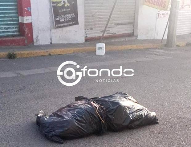 TERROR. Abandonan bolsas de plástico con restos humanos en Edomex; eran dos cuerpos