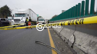 MISTERIO. Tenía un tatuaje de la Santa Muerte en el brazo; su cuerpo quedó a la mitad de la autopista