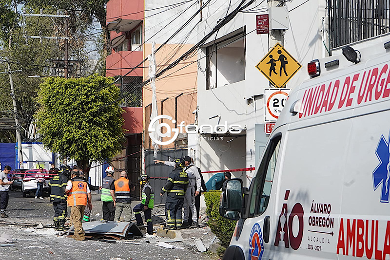 VIDEO. Explota una vivienda por acumulación de gas; cinco casas resultaron afectadas