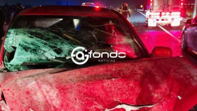 VIDEO. Choque entre dos vehículos deja un conductor muerto; quedó prensado en su Jetta