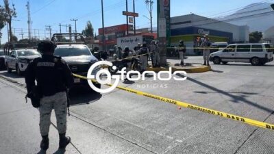 URGENTE: Elementos de la Guardia Nacional arrollan y matan a un motociclista