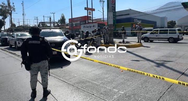 URGENTE: Elementos de la Guardia Nacional arrollan y matan a un motociclista