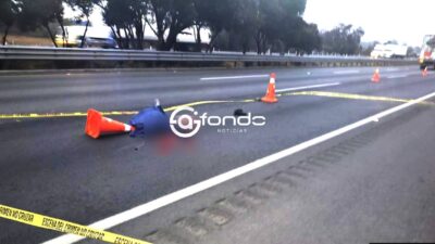 TERRIBLE. Darío formaba parte de una peregrinación en bicicleta, pero hoy murió arrollado en una autopista de Edomex
