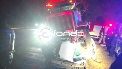 CRIMINAL. Trailero mata a dos hombres que viajaban en un Chevy y luego se da a la fuga