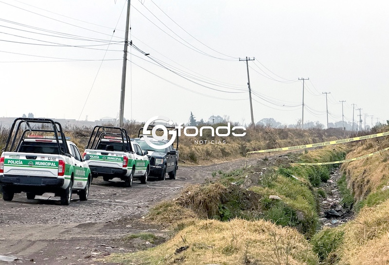 TERROR. Encuentran cuerpo totalmente calcinado dentro de una zanja en el Estado de México