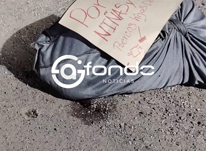 VIDEO. Encuentran cuerpo embolsado con un misterioso mensaje cerca de un panteón en el Edomex