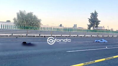 TRAGEDIA. Cuerpos de dos personas quedan destrozados sobre autopista; al parecer eran meseros
