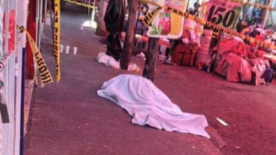 EJECUTADO. José Crístofer abría su negocio cuando lo asesinaron junto a los puestos de ropa de paca de un tianguis