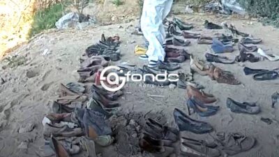 TERROR. Madres buscadoras encuentran un cadáver y 168 prendas íntimas de mujer en un canal de Ecatepec