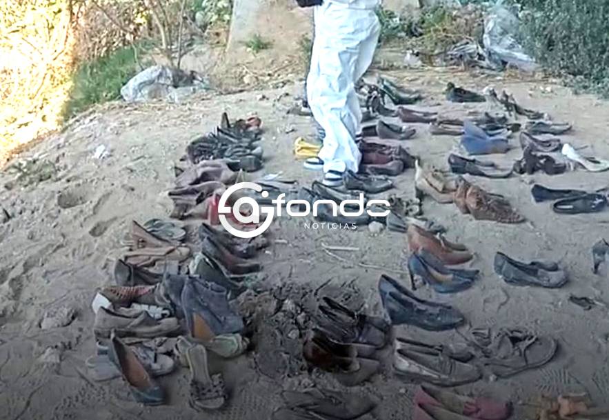 TERROR. Madres buscadoras encuentran un cadáver y 168 prendas íntimas de mujer en un canal de Ecatepec