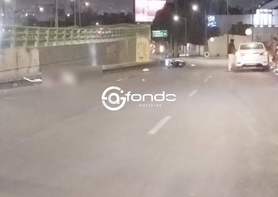 TRAGEDIA: Brandon iba en su moto por la madrugada cuando derrapó y murió