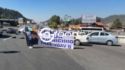 URGENTE: Familiares de Dafne bloquean carretera para exigir justicia por su feminicidio