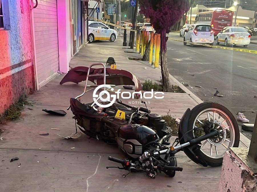 ASESINO. Víctor Manuel iba en moto con su pareja y un conductor que se pasó el alto lo mató