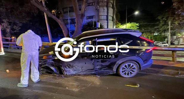 LAMENTABLE. Conductor sufre un ataque, destroza su vehículo y muere al estrellarse