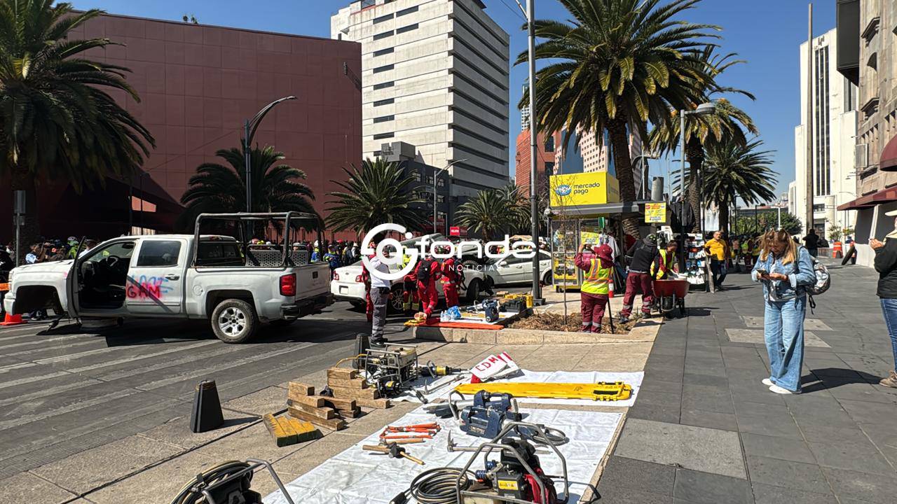 URGENTE: Mega simulacro de sismo pone en alerta a autoridades y ciudadanos del valle de México