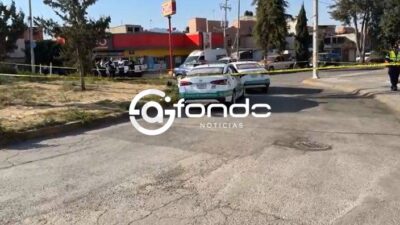 URGENTE: Criminal abatido queda cinco horas tirado en el asfalto en Edomex