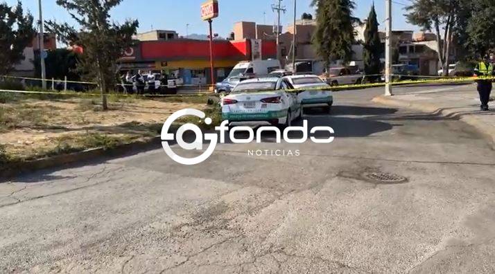 URGENTE: Criminal abatido queda cinco horas tirado en el asfalto en Edomex