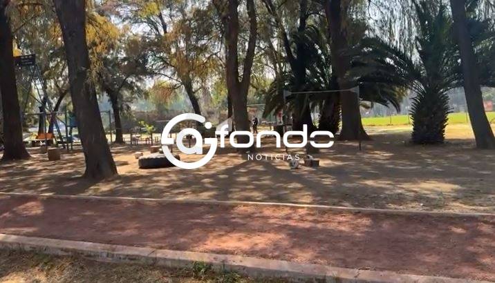 URGENTE: Matan a tiros a un hombre en las barras de un parque; un perrito quedó en el lugar