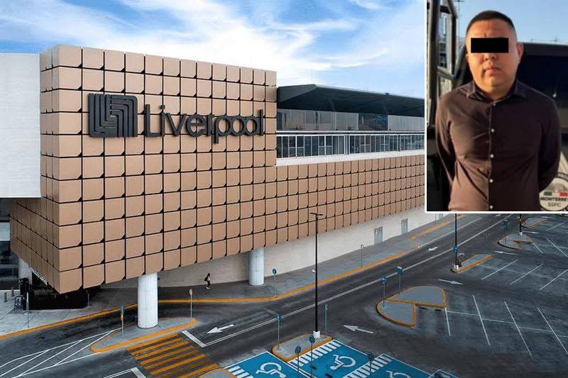 FARDERO. Rodrigo viajó desde el Edomex a Monterrey y lo cacharon robando en un Liverpool