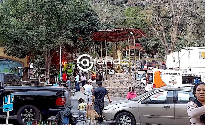 TRISTEZA. Hombre queda sin vida junto a imagen de la Virgen del Buen Camino en el Edomex