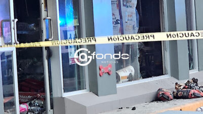VANDALISMO. Tiendas OXXO fueron atacadas este domingo tras la muerte de el líder del CJNG