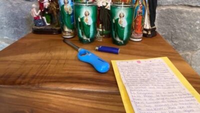 MENSAJE. ‘La desgracia no te alcanzará…’; difunden Salmo escrito a mano hallado en el último refugio del ‘Mencho’