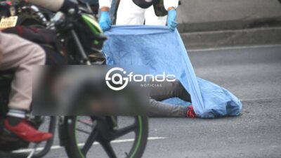 TERRIBLE. Juan tenía 17 años, iba en una motoneta y murió en medio del tráfico de la ciudad