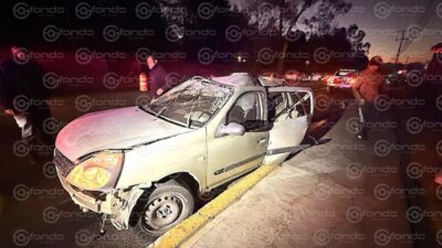 TRAGEDIA. Sinaí Teresa murió la mañana de este domingo; un joven impactó su coche por atrás