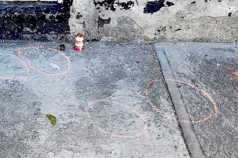 MIEDO. Escucharon balazos durante la noche pero nadie salió de sus casas; al amanecer encontraron dos cuerpos