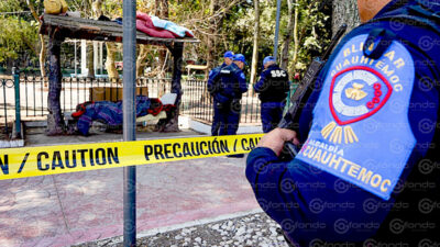 TRISTEZA. Jorge prefería vivir en la banca de un parque que en un hogar; era un hombre noble que hoy ya no despertó