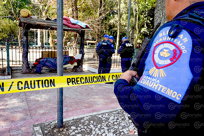 TRISTEZA. Jorge prefería vivir en la banca de un parque que en un hogar; era un hombre noble que hoy ya no despertó