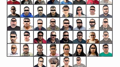 LACRAS. Detienen a 44 delincuentes que se hacían pasar como ministeriales para robar y extorsionar en Edomex