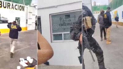 VIDEO. Denuncian robo de dinero por parte de uniformados durante cateo a gasera en Ecatepec