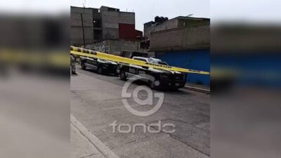 URGENTE: Hombre corría con un machete y luego lo encuentran sin vida en Edomex