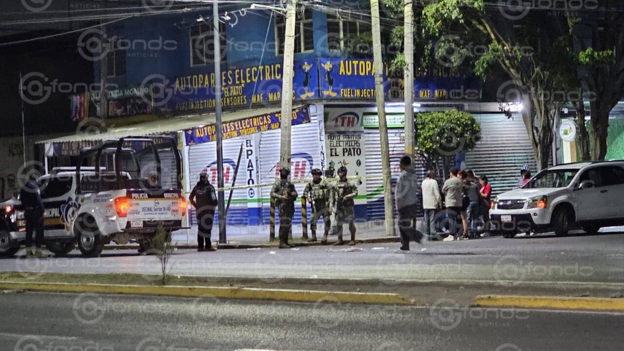 VIOLENCIA. Matan de seis disparos a un hombre junto a un local de autopartes en Ecatepec
