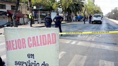 VIOLENCIA. Irving y Ana acababan de salir de la Central de Abastos en una camioneta cuando los atacaron a balazos